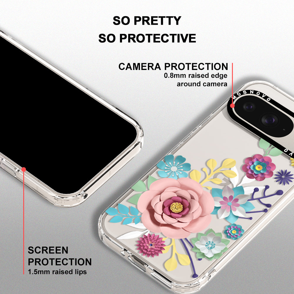 3D Floral Phone Case - Google Pixel 9 Case