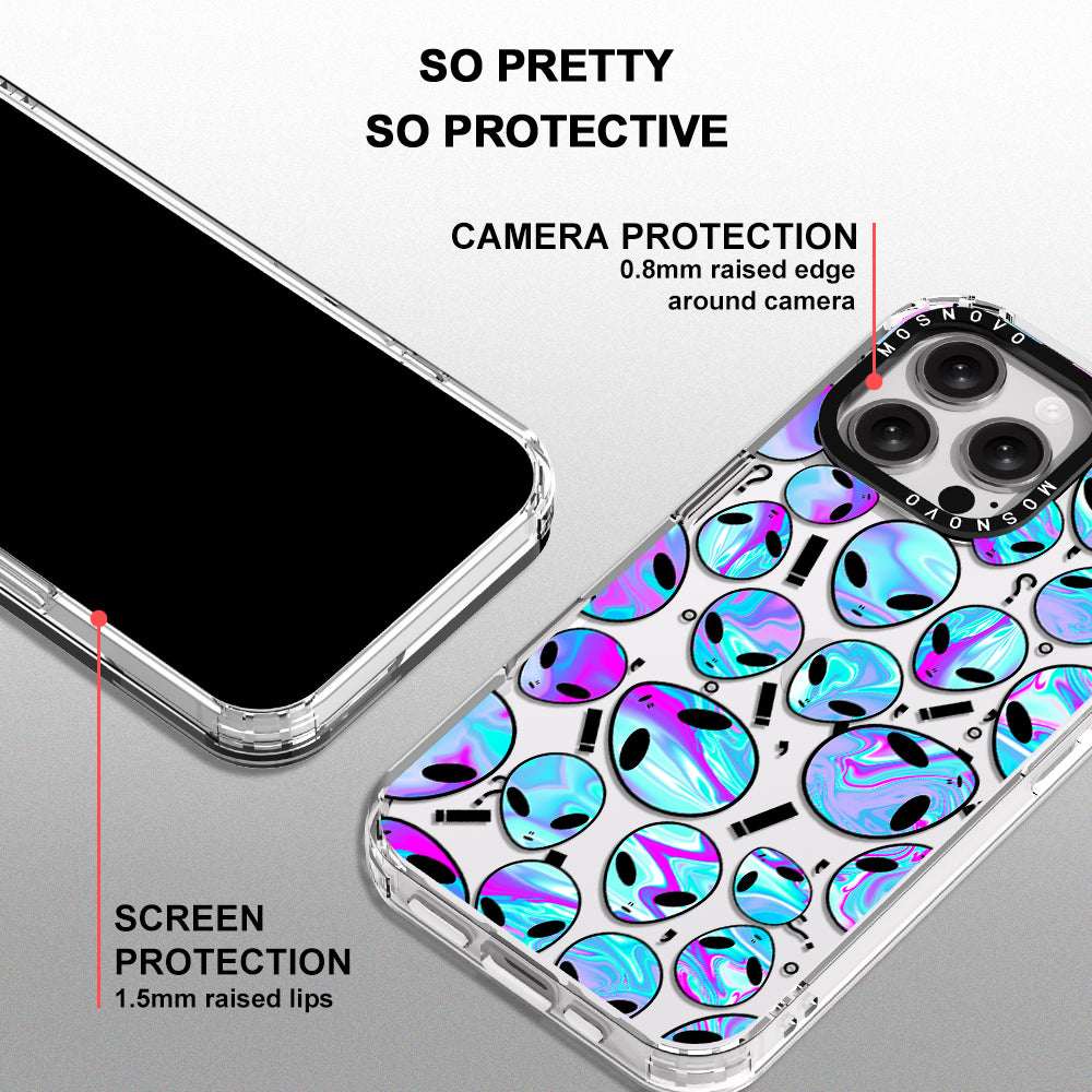 Alien Phone Case - iPhone 16 Pro Max Case - MOSNOVO