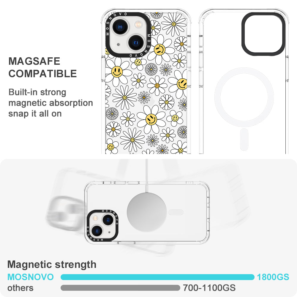 Happy Daisy Blooms Phone Case - iPhone 13 Case