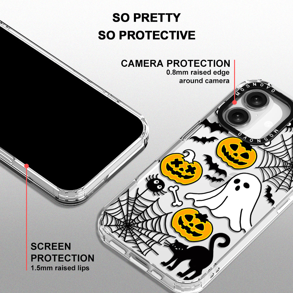 Halloween Pumpkin Phone Case - iPhone 16 Case - MOSNOVO