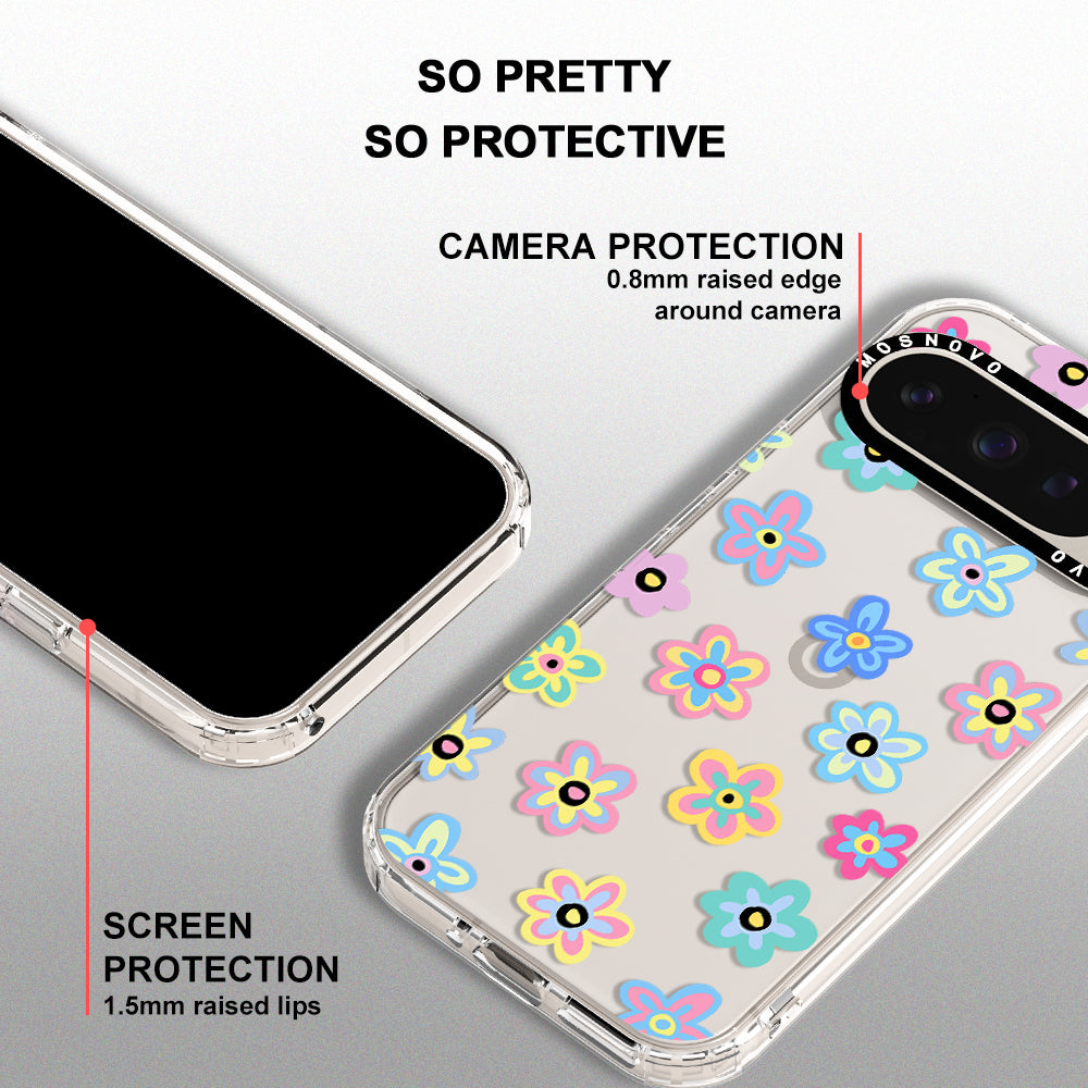 Groovy Flower Phone Case - Google Pixel 9 Pro XL Case