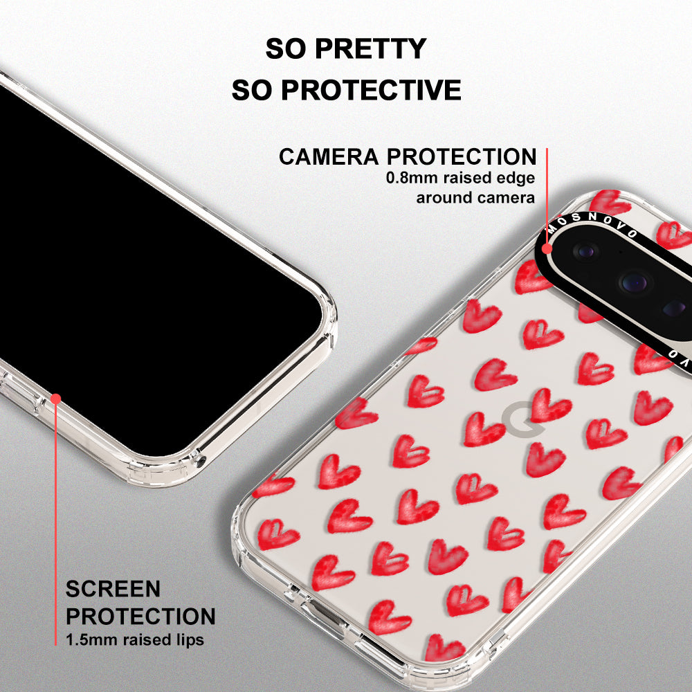 Cute Little Heart Phone Case - Google Pixel 9 Pro XL Case