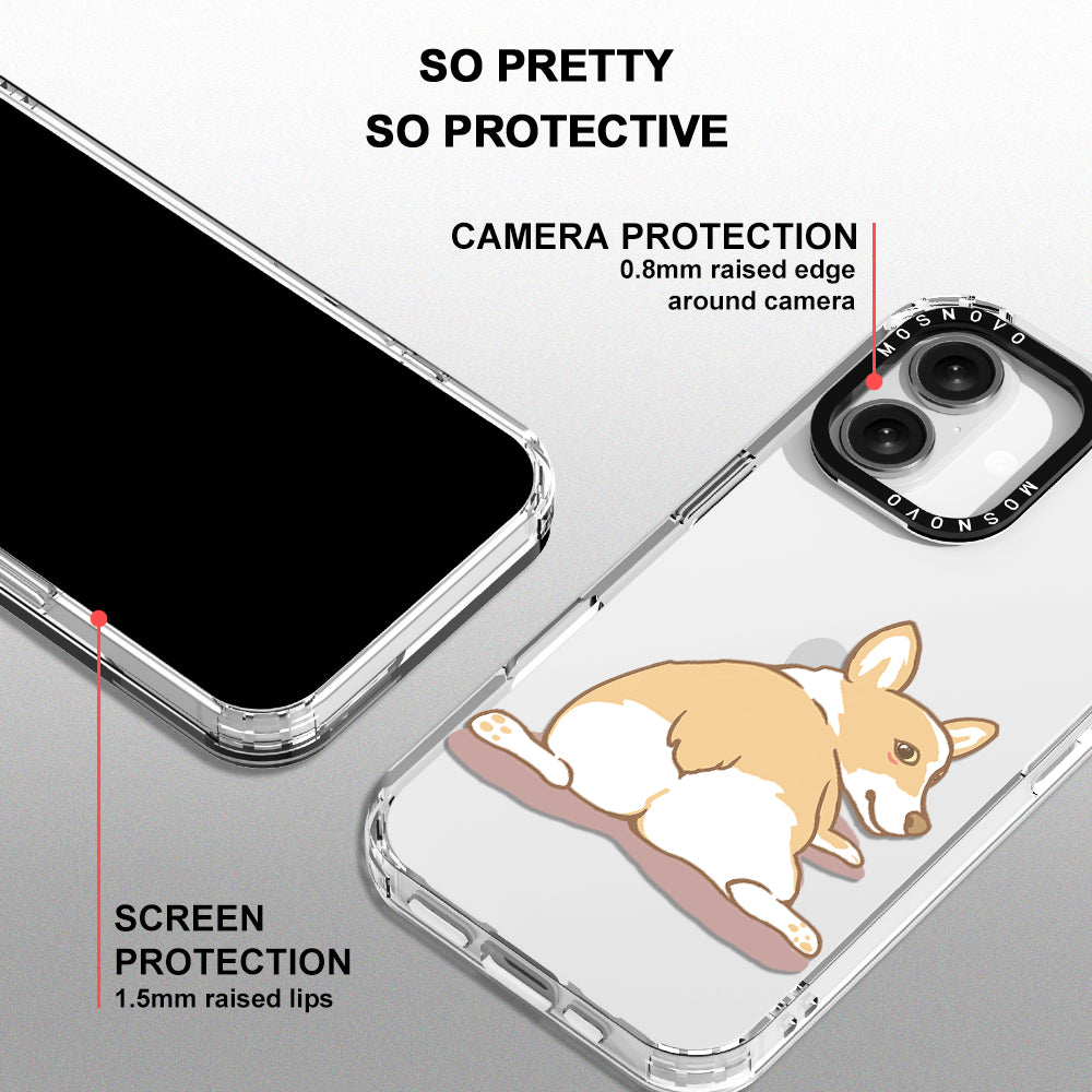 Corgi Dog Phone Case - iPhone 16 Plus Case - MOSNOVO