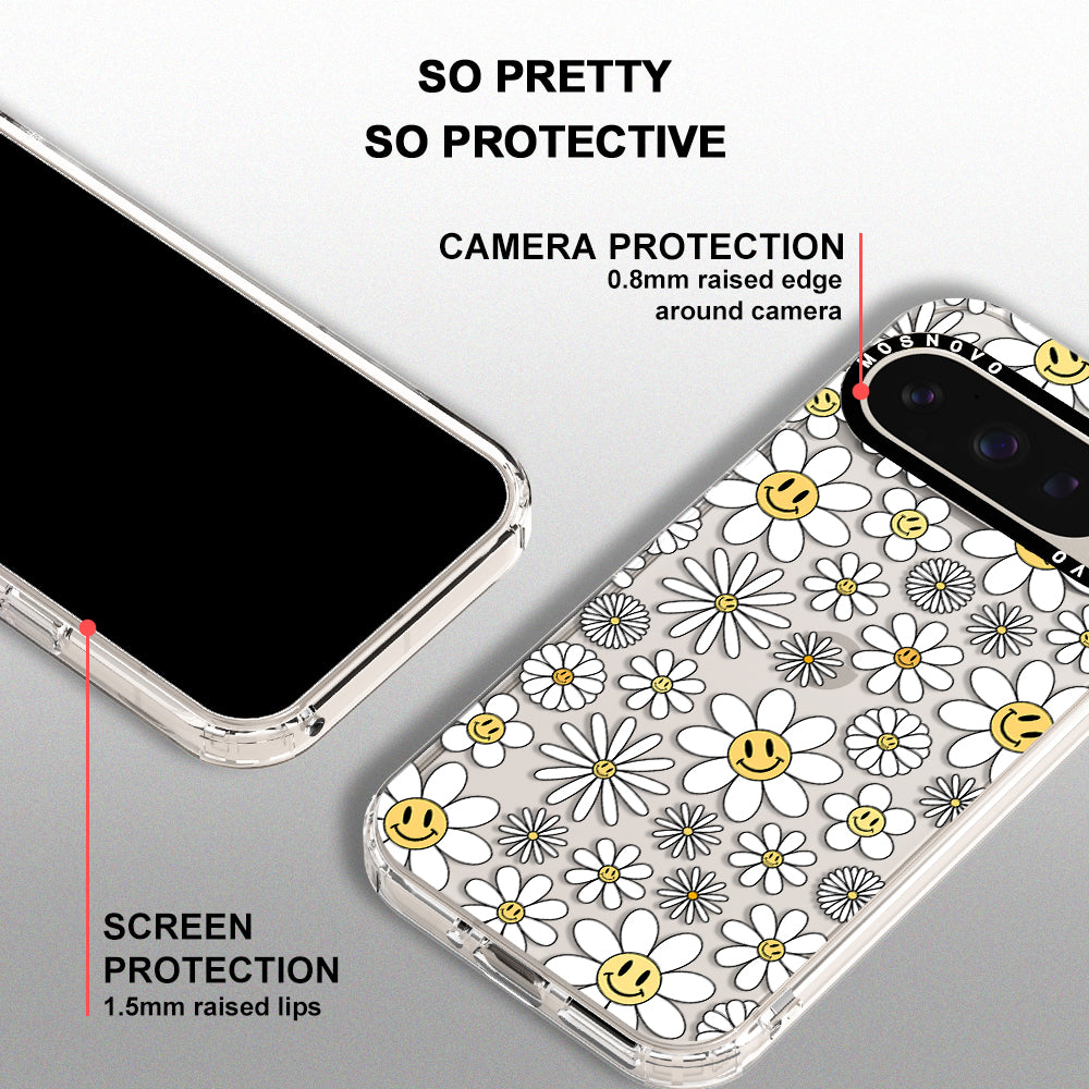 Happy Daisy Blooms Phone Case - Google Pixel 9 Pro XL Case