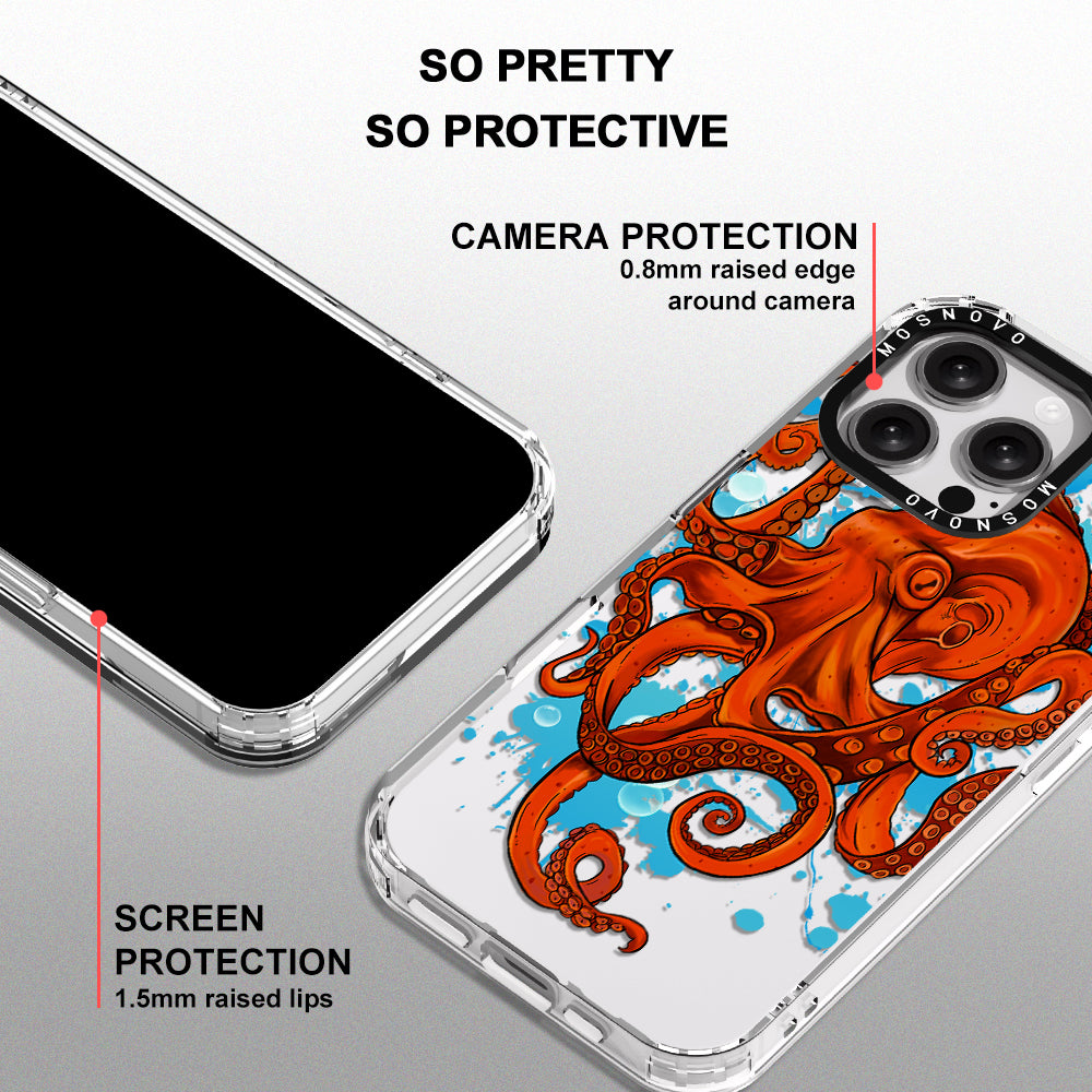 Octupus Phone Case - iPhone 16 Pro Max Case - MOSNOVO