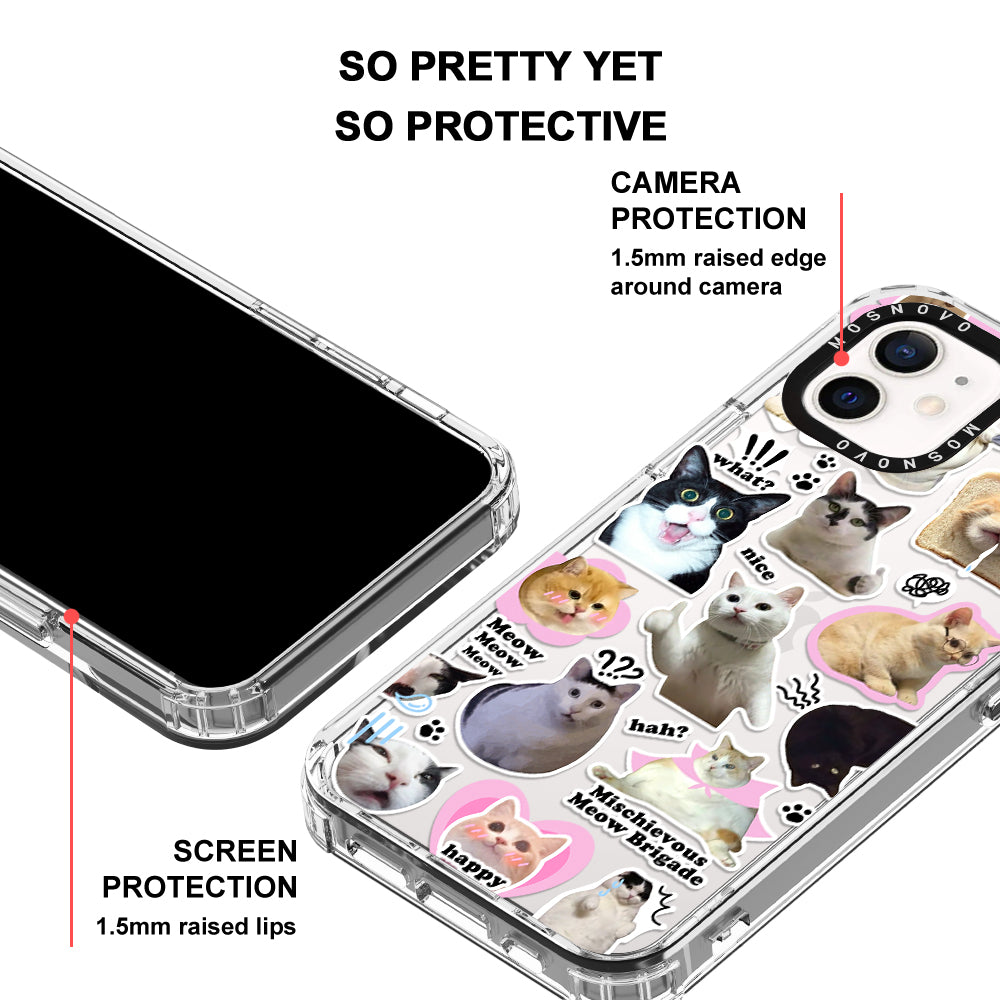 The Cat Brigade Phone Case - iPhone 12 Case