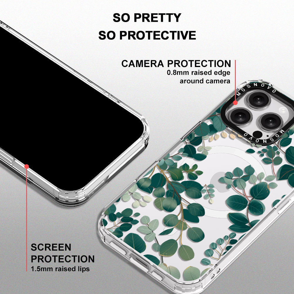 Eucalyptus Phone Case - iPhone 16 Pro Max Case - MOSNOVO