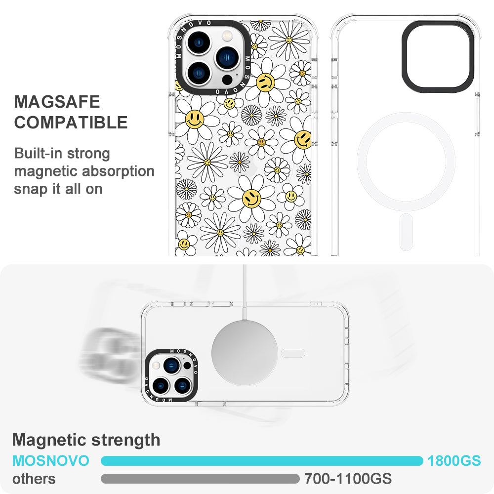 Happy Daisy Blooms Phone Case - iPhone 13 Pro Max Case