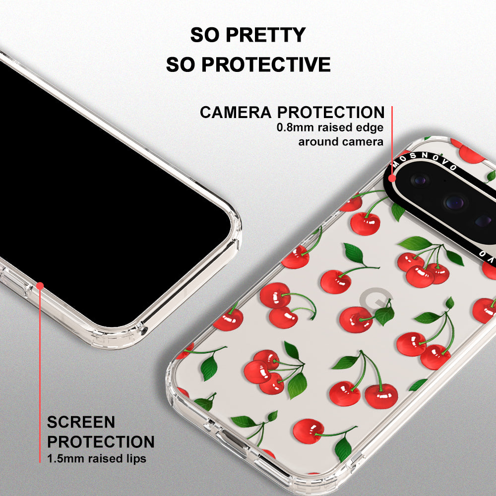 Cute Cherry Phone Case - Google Pixel 9 Pro Case