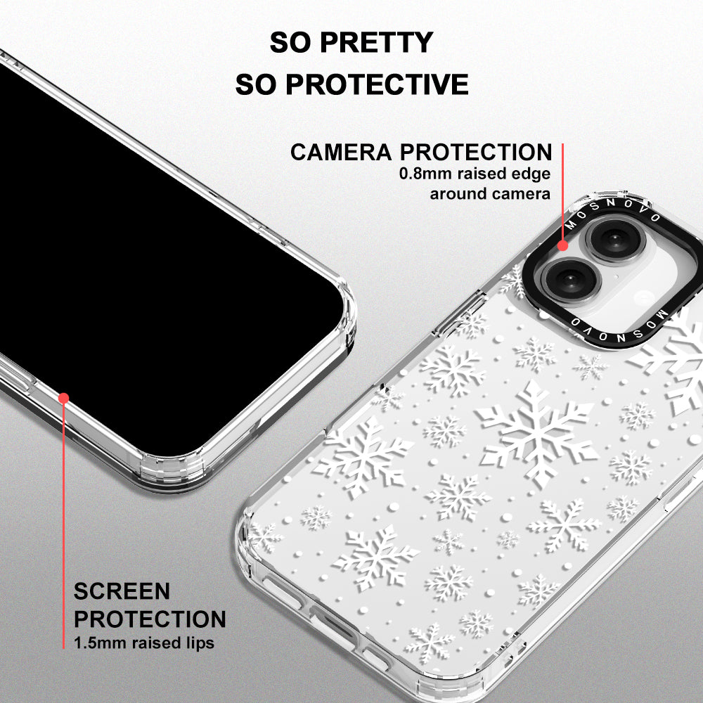 Snowflake Phone Case - iPhone 16 Case - MOSNOVO