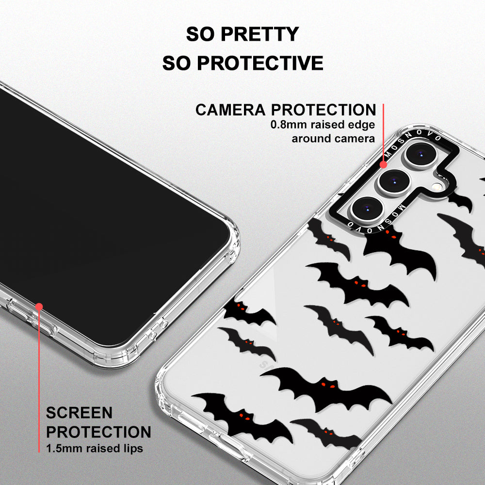 Evil Bat Phone Case - Samsung Galaxy S24 FE Case - MOSNOVO