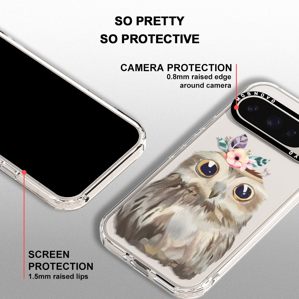 Cute Owl Phone Case - Google Pixel 9 Pro XL Case