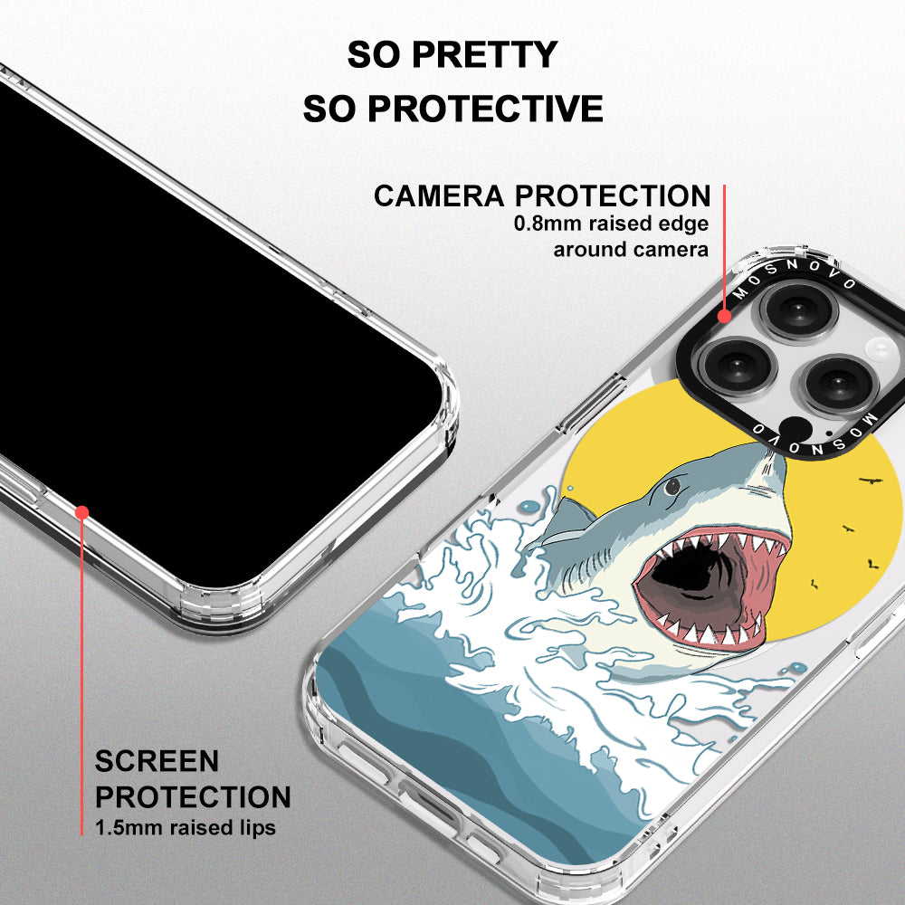 Shark Phone Case - iPhone 16 Pro Case - MOSNOVO