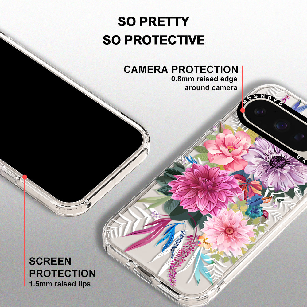 Dahlia Bloom Phone Case - Google Pixel 9 Pro Case