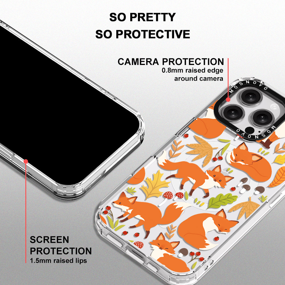 Autumn Fox Phone Case - iPhone 16 Pro Max Case - MOSNOVO