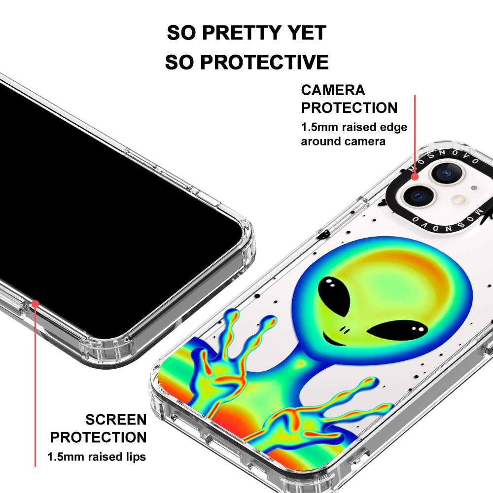 Alien Piece Phone Case - iPhone 12 Case