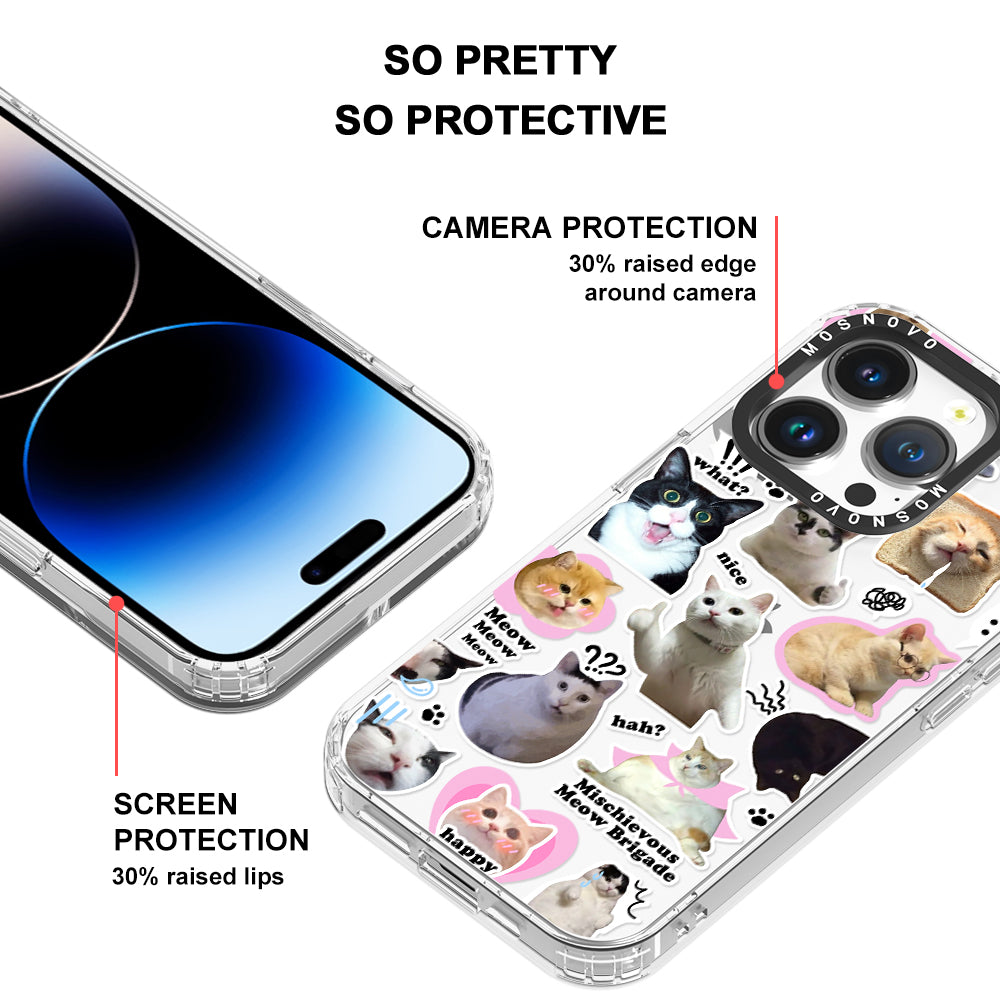 The Cat Brigade Phone Case - iPhone 14 Pro Case