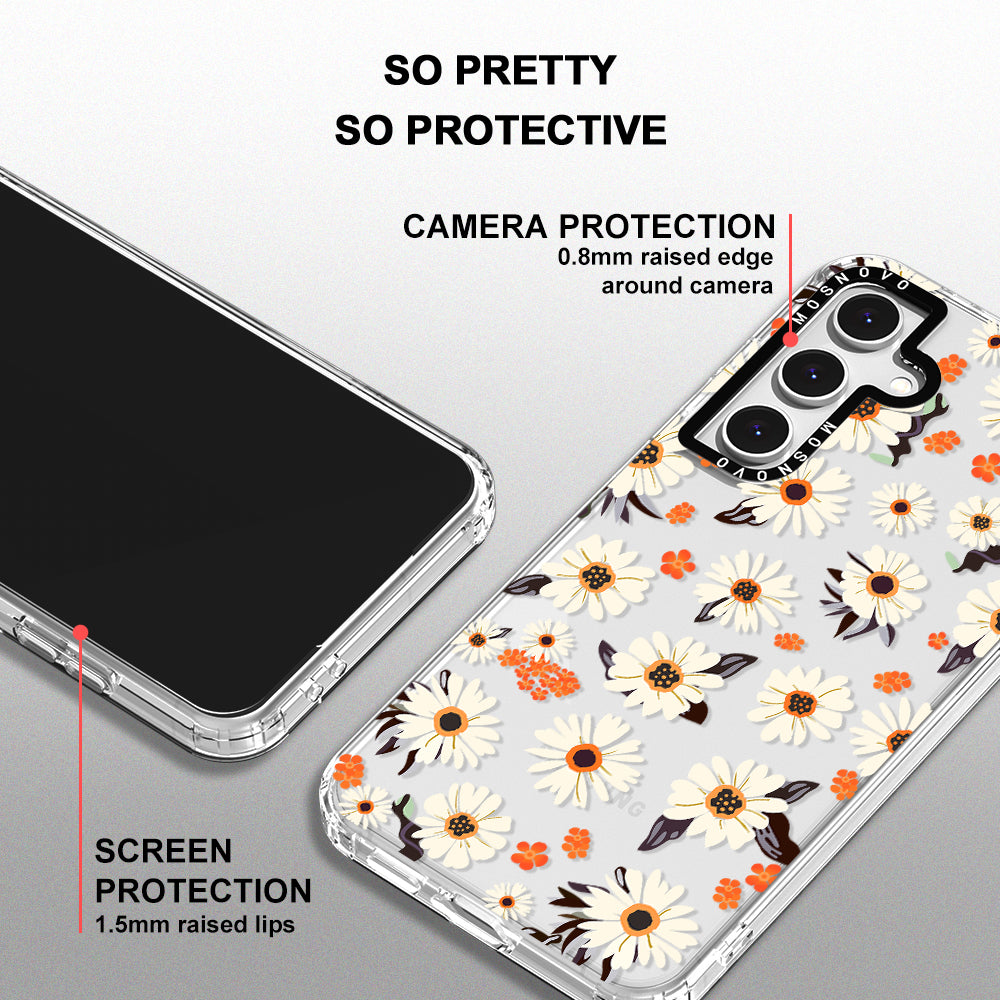 Spring Daisy Phone Case - Samsung Galaxy S24 FE Case - MOSNOVO