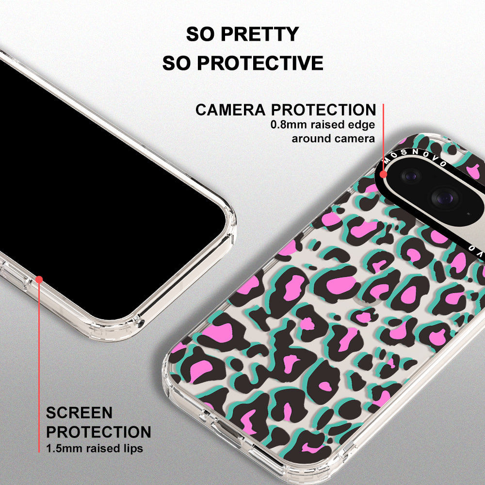 Hot Pink Leopard Print Phone Case - Google Pixel 9 Case