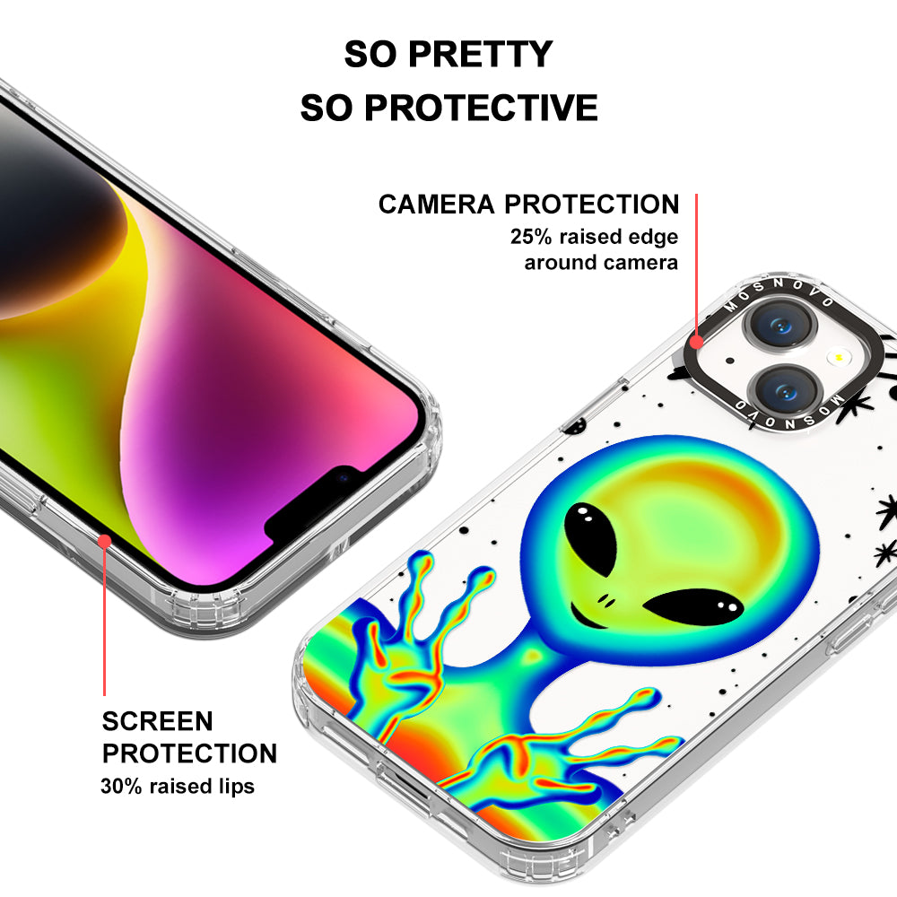 Alien Piece Phone Case - iPhone 14 Case