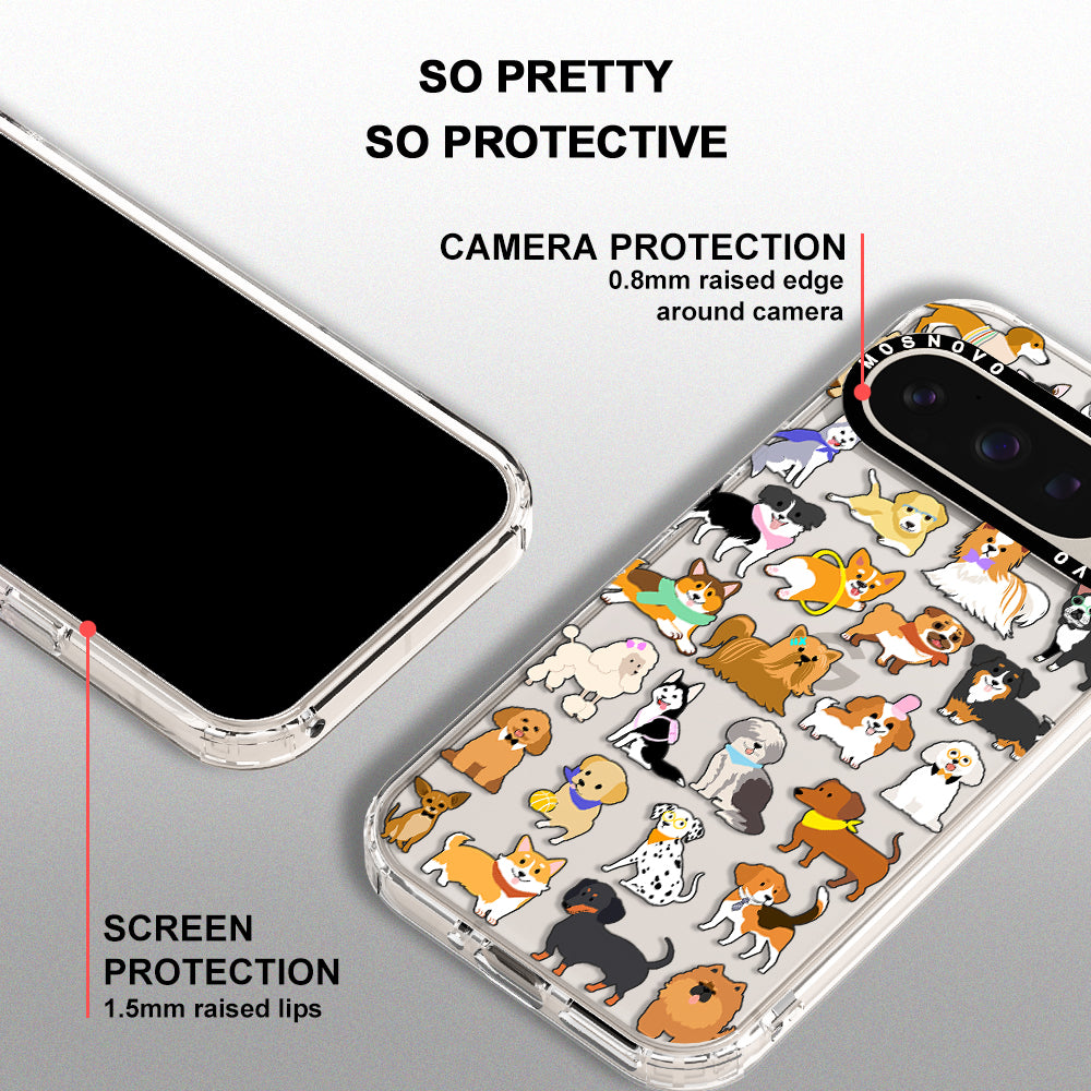 Cute Dogs Phone Case - Google Pixel 9 Pro Case