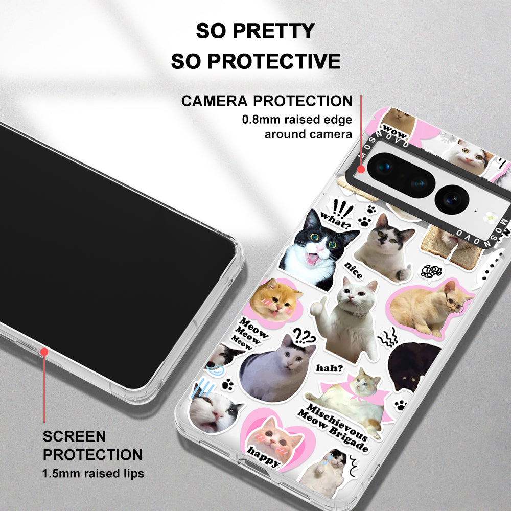 The Cat Brigade Phone Case - Google Pixel 7 Pro Case