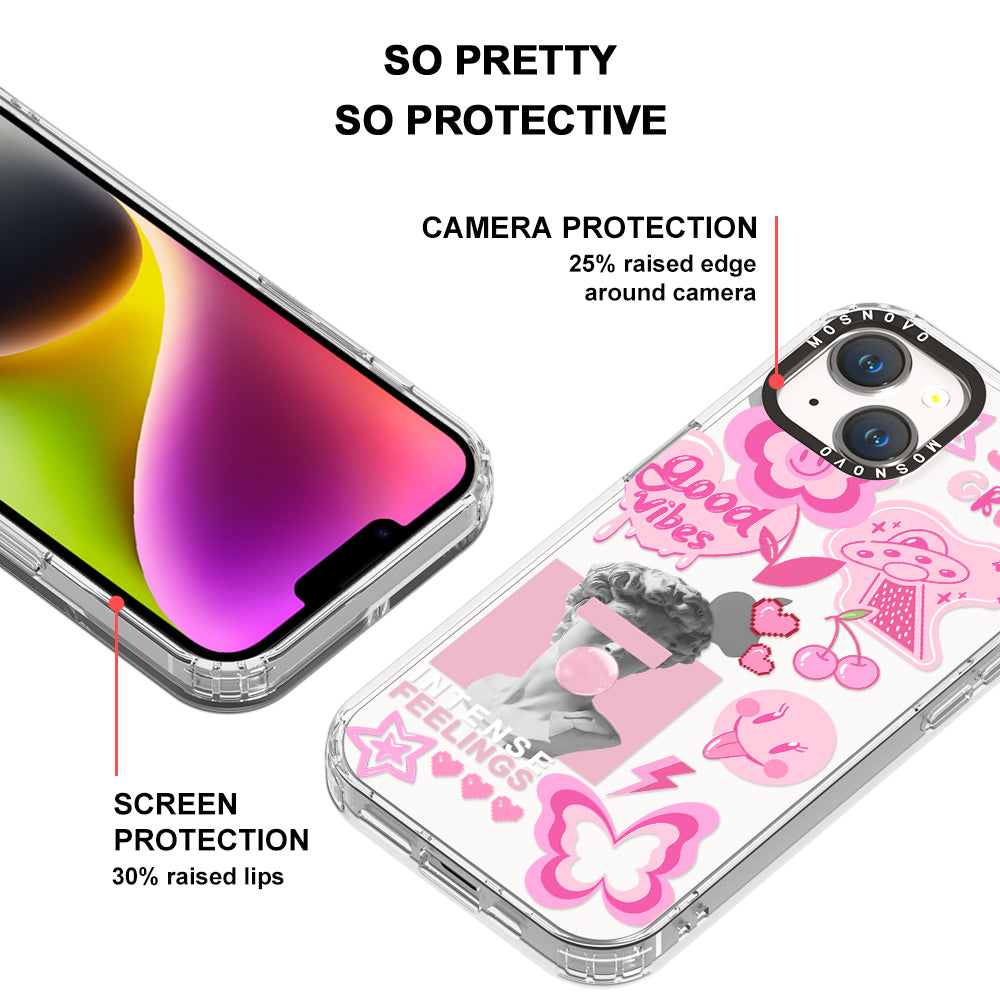 Pink Culture Phone Case - iPhone 14 Plus Case