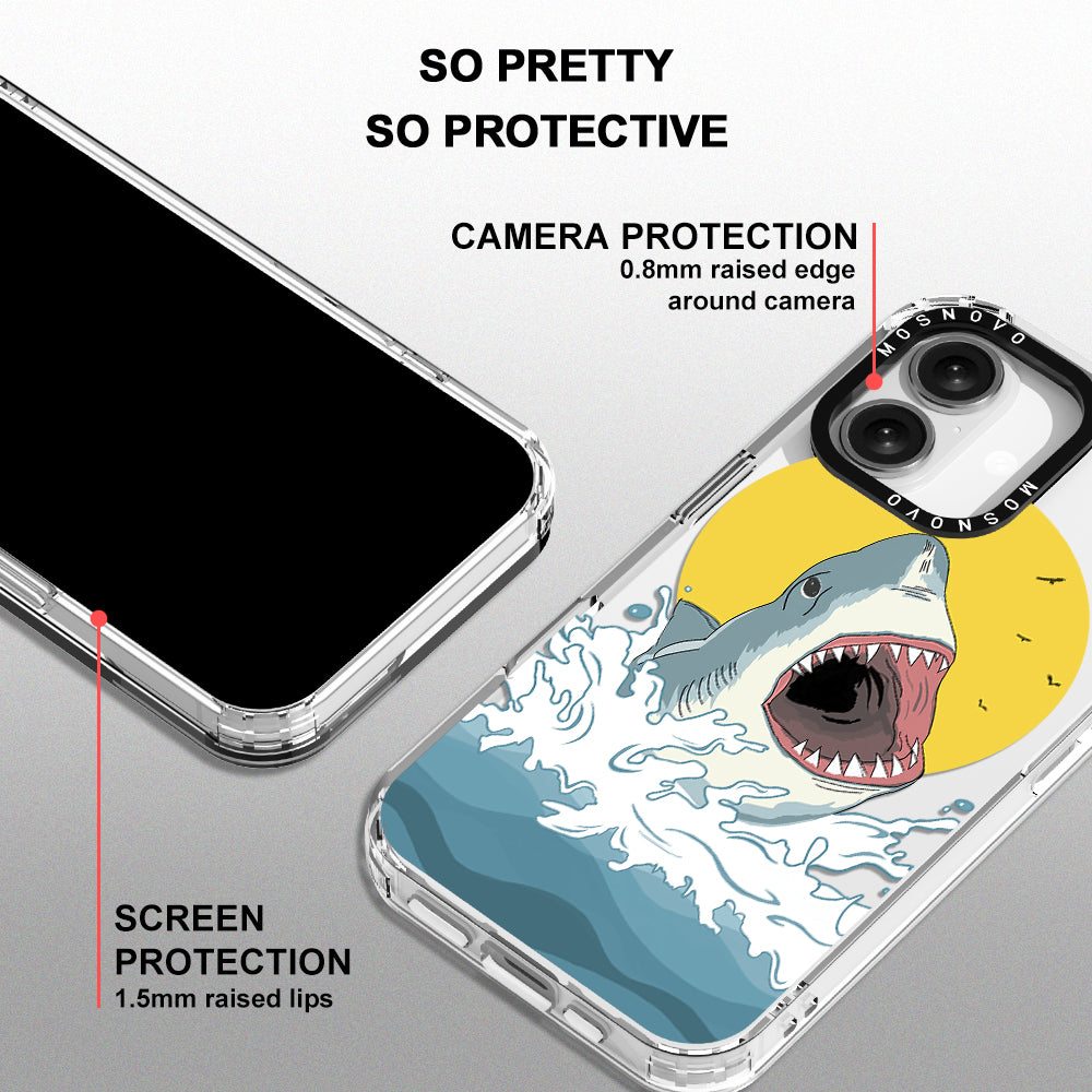 Shark Phone Case - iPhone 16 Case - MOSNOVO