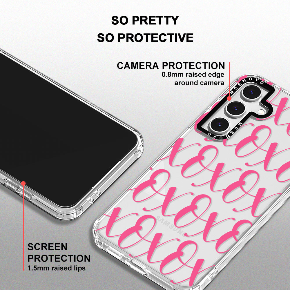 XOXO Phone Case - Samsung Galaxy S24 FE Case - MOSNOVO