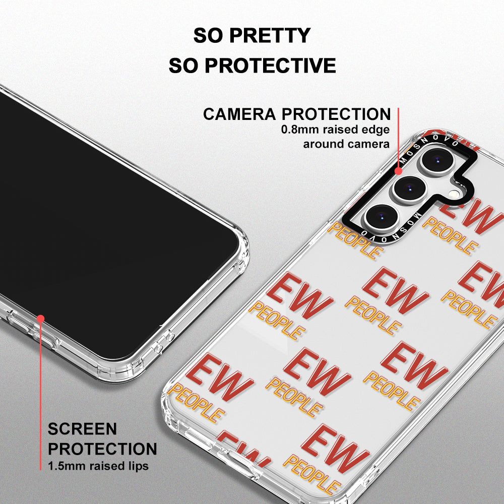 EW People Phone Case - Samsung Galaxy S24 FE Case - MOSNOVO