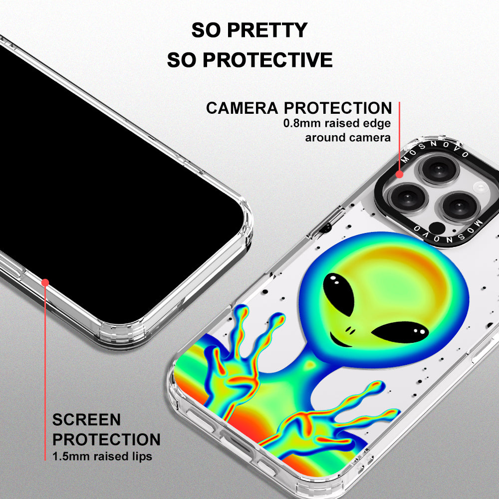 Alien Piece Phone Case - iPhone 16 Pro Max Case