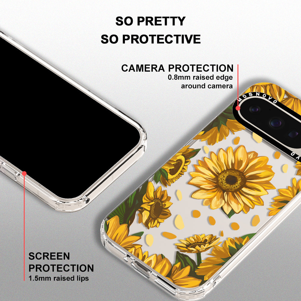 Sunflower Garden Phone Case - Google Pixel 9 Pro Case