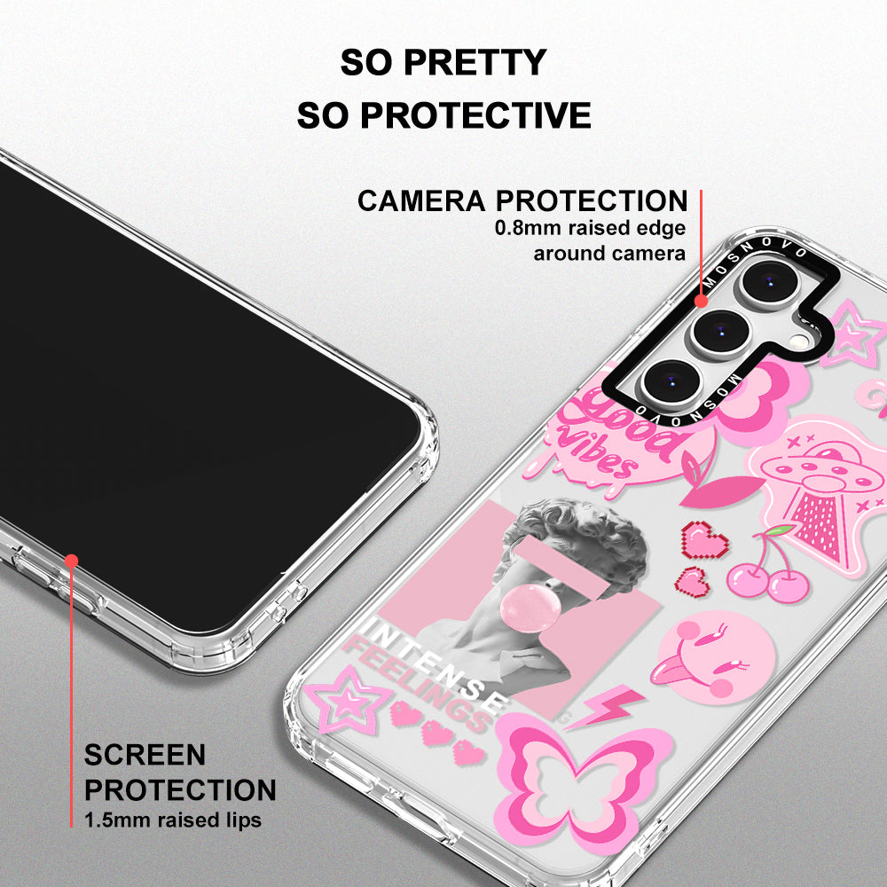 Pink Culture Phone Case - Samsung Galaxy S24 FE Case