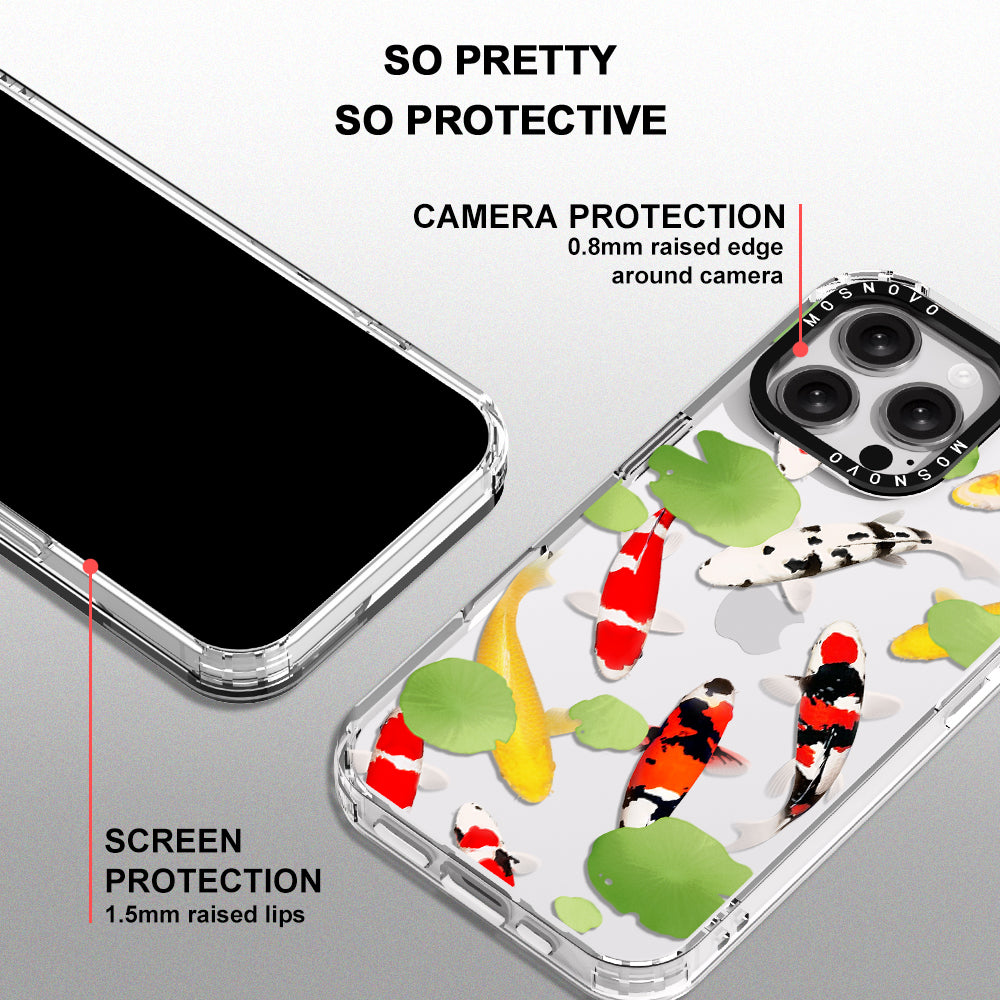 Koi Phone Case - iPhone 16 Pro Max Case - MOSNOVO