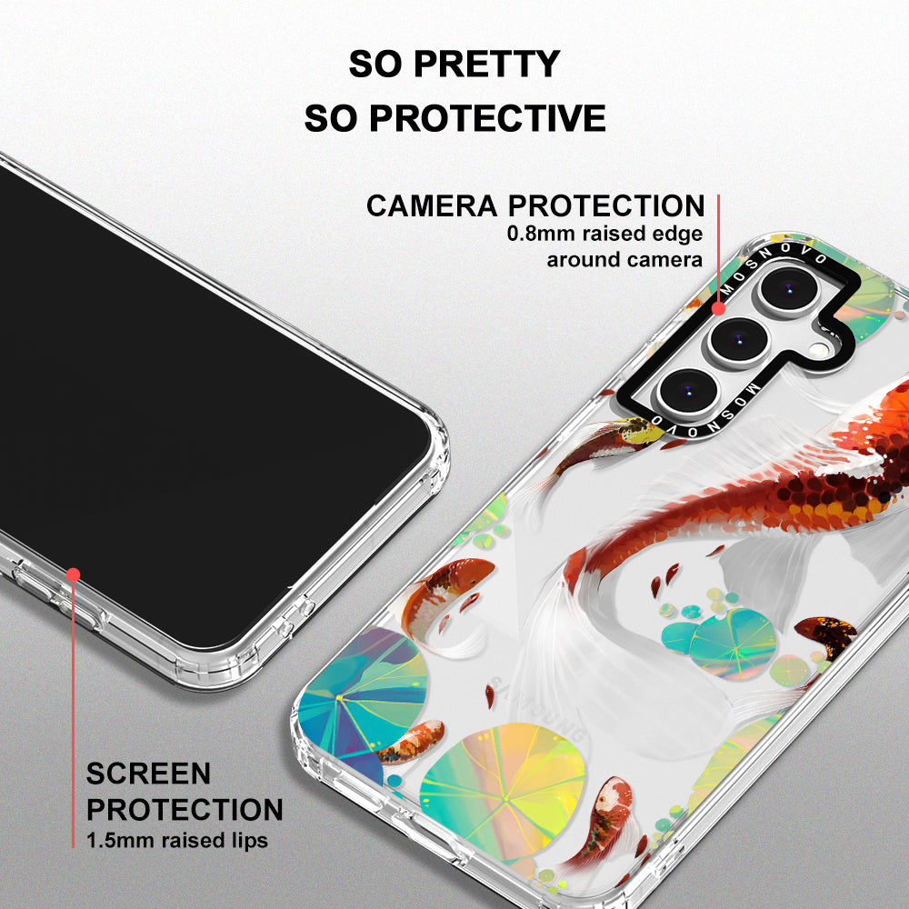 Koi Art Phone Case - Samsung Galaxy S24 FE Case - MOSNOVO