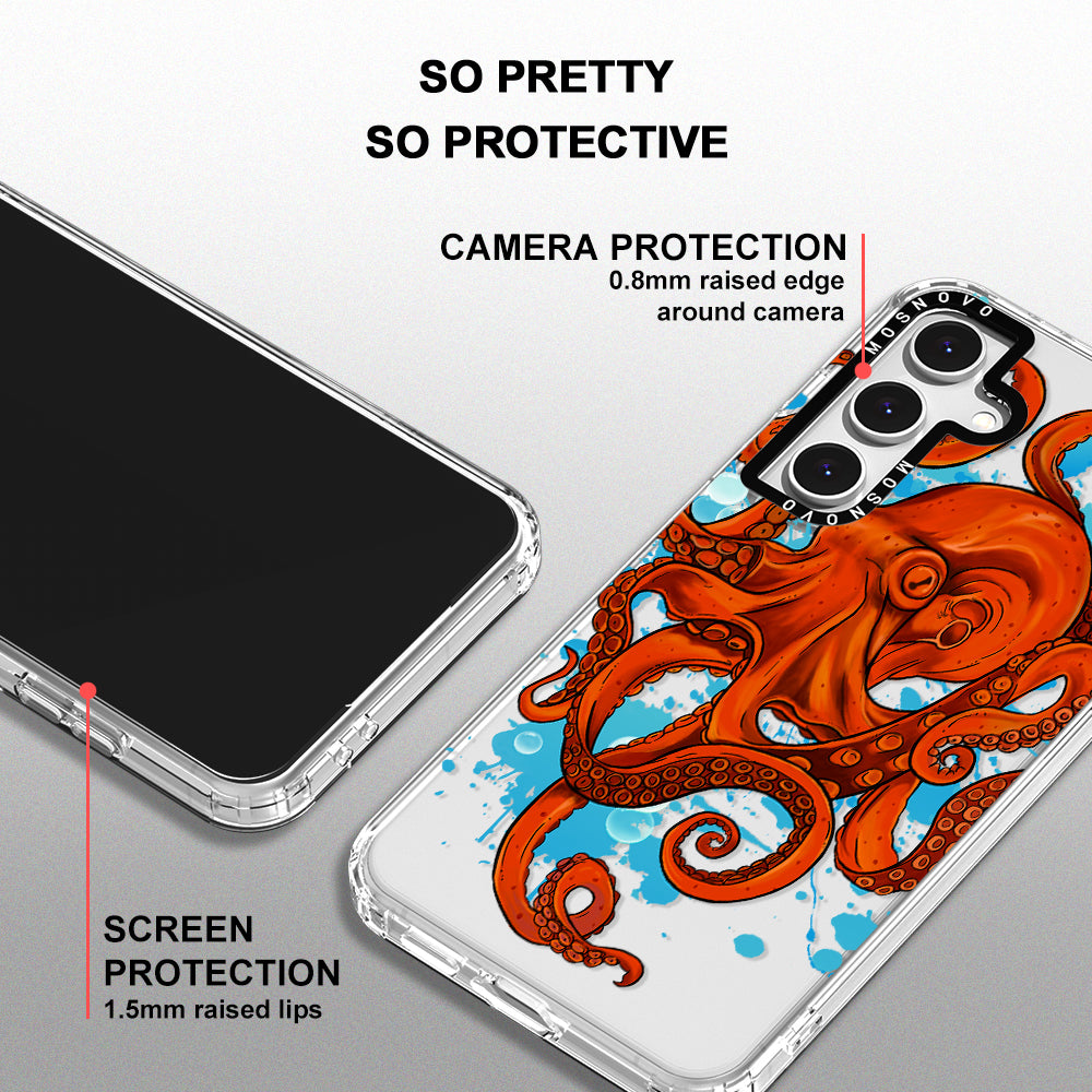 Octupus Phone Case - Samsung Galaxy S24 FE Case - MOSNOVO