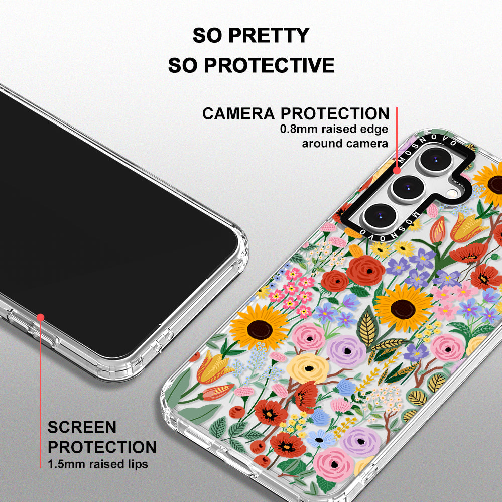 Blossom & Bloom Phone Case - Samsung Galaxy S24 FE Case