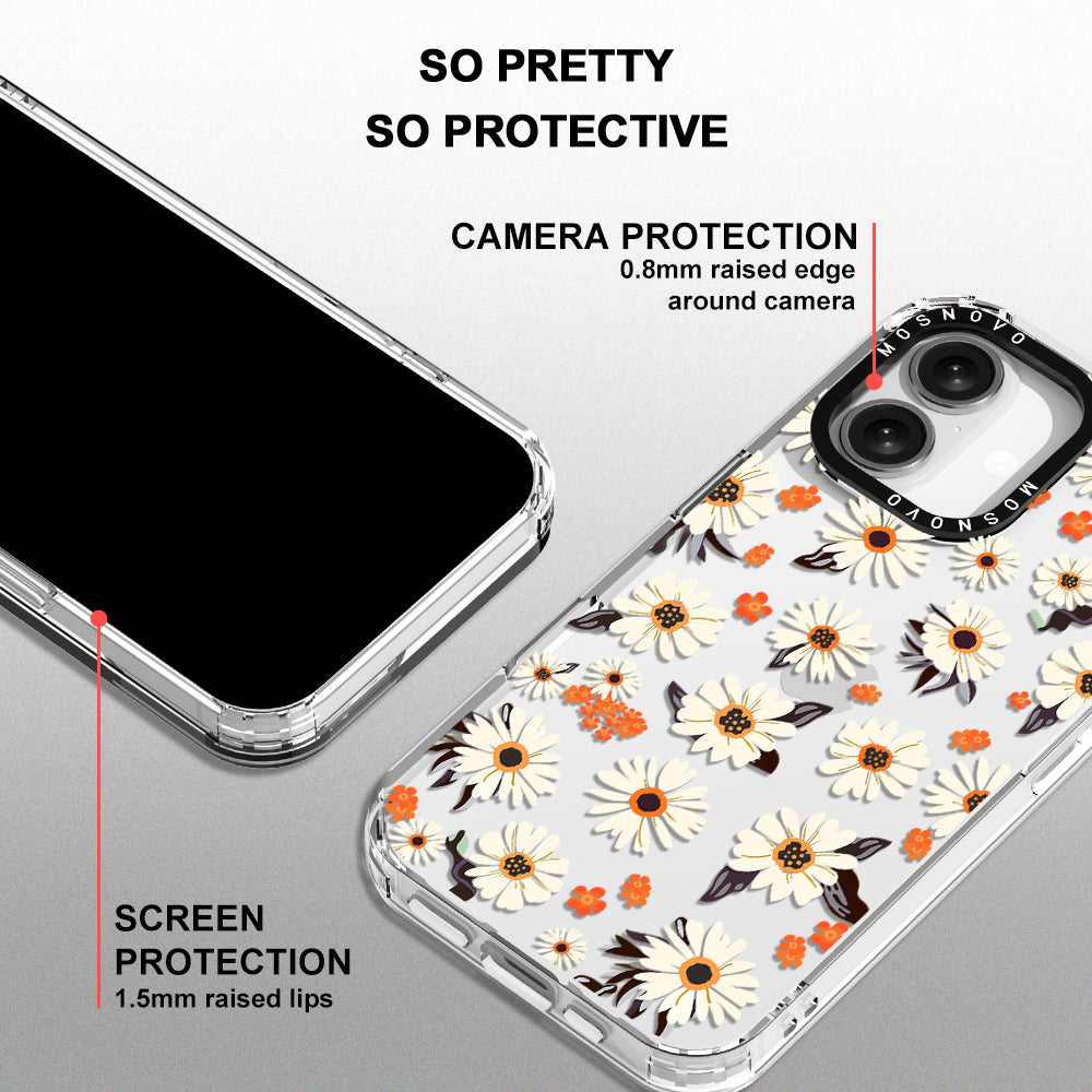 Spring Daisy Phone Case - iPhone 16 Case - MOSNOVO