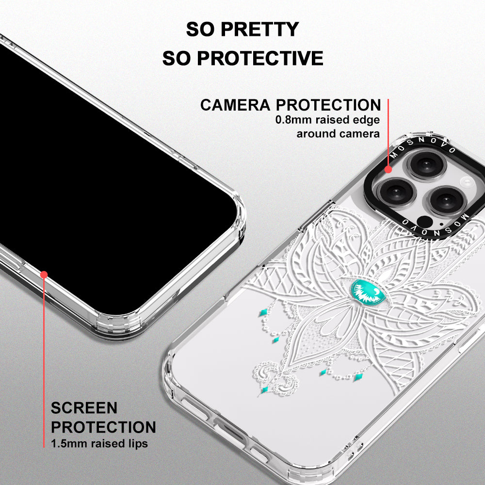 Hamsa Hand Phone Case - iPhone 16 Pro Max Case - MOSNOVO