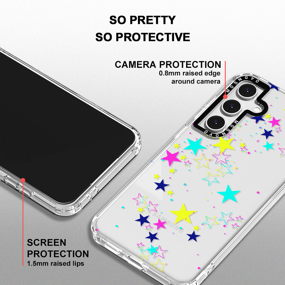 Twinkle Star Phone Case - Samsung Galaxy S24 FE Case - MOSNOVO