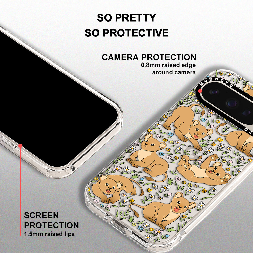 Cute Lions Phone Case - Google Pixel 9 Pro XL Case