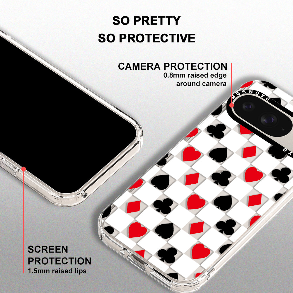 Checker Poker Phone Case - Google Pixel 9 Case