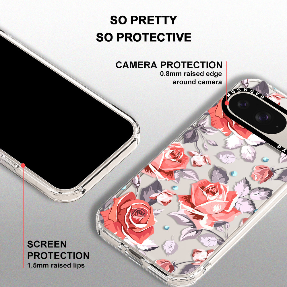 Retro Floral Phone Case - Google Pixel 9 Case