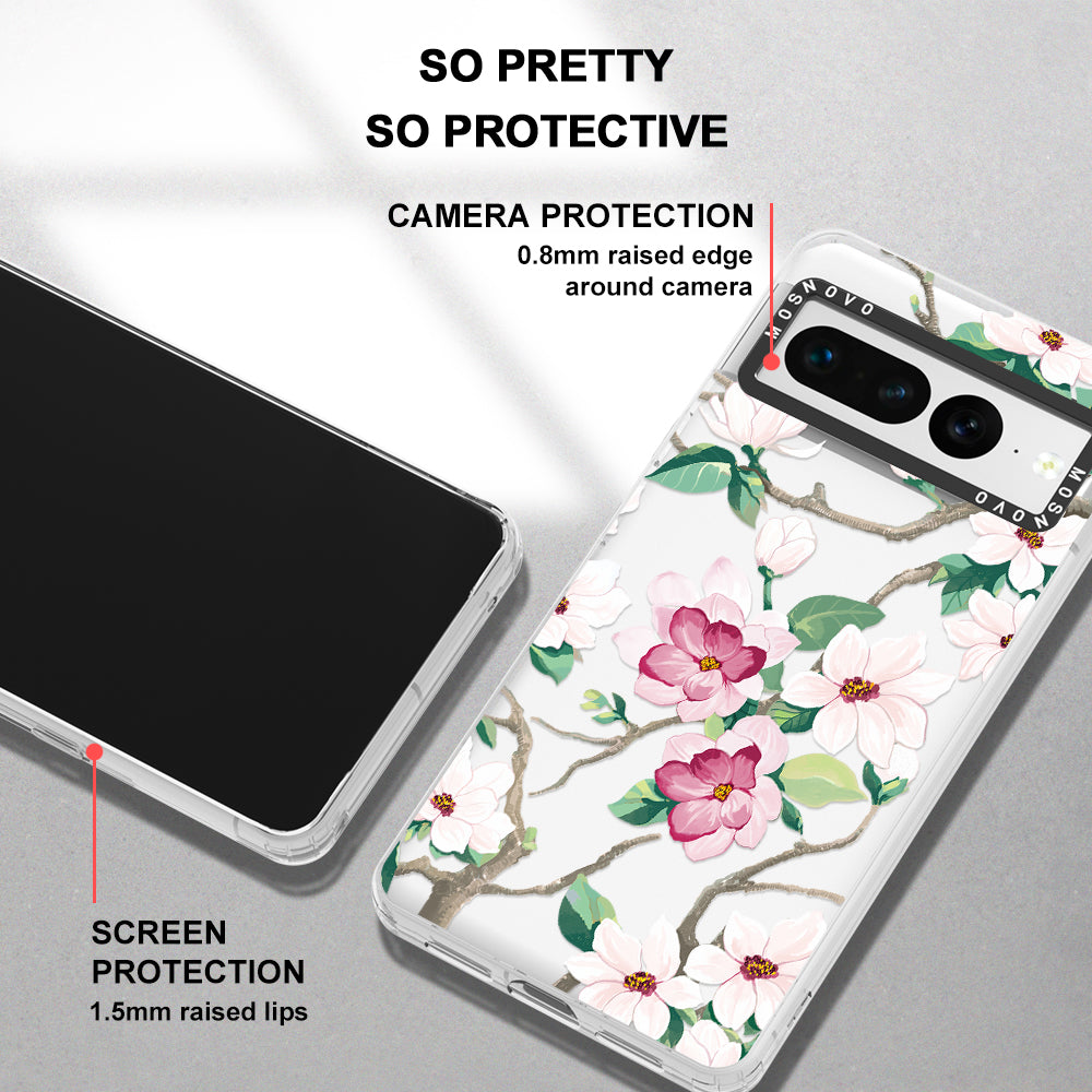 Magnolia Phone Case - Google Pixel 7 Pro Case