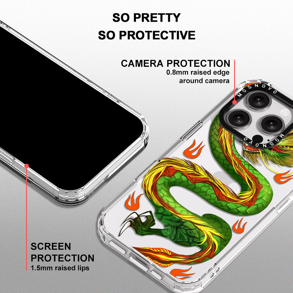 Dragon Phone Case - iPhone 16 Pro Case - MOSNOVO