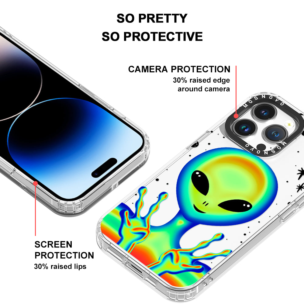 Alien Piece Phone Case - iPhone 14 Pro Max Case