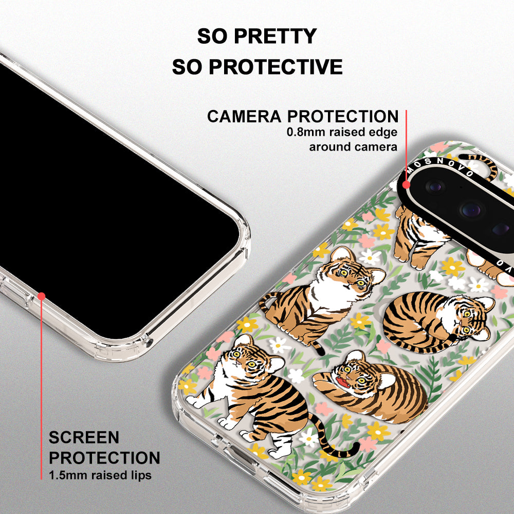 Cute Tiger Phone Case - Google Pixel 9 Pro Case