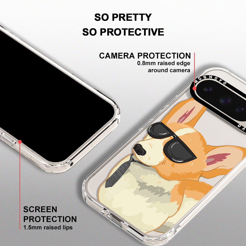 Fluffy Corgi Phone Case - Google Pixel 9 Pro Case