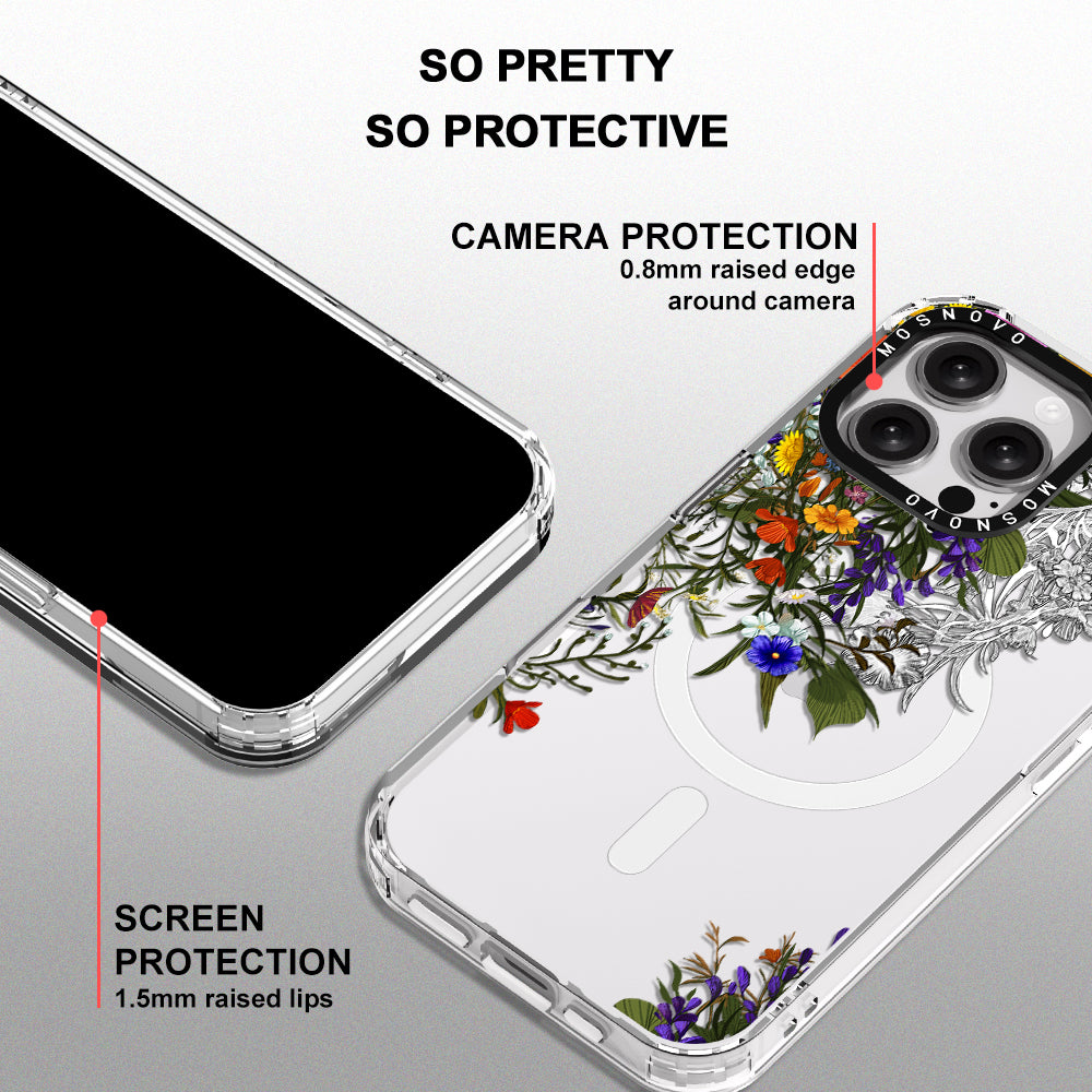 Beautiful Bloom Phone Case - iPhone 16 Pro Max Case - MOSNOVO