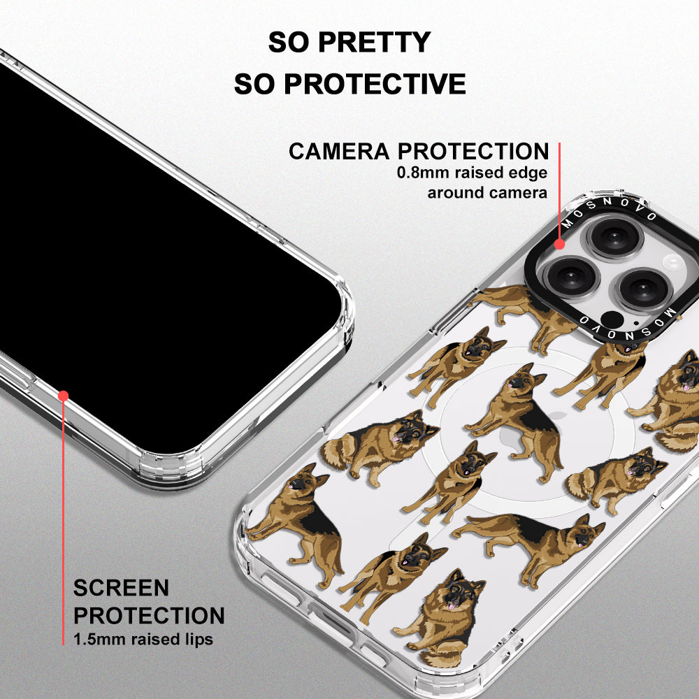 Shepherd Dog Phone Case - iPhone 16 Pro Max Case - MOSNOVO